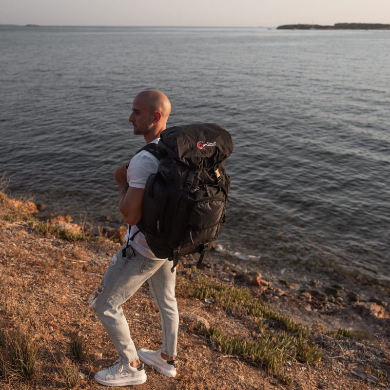 Σακίδιο πεζοπορίας Cardinal αδιάβροχο Daypack 60L 521 μαύρο - Image 5