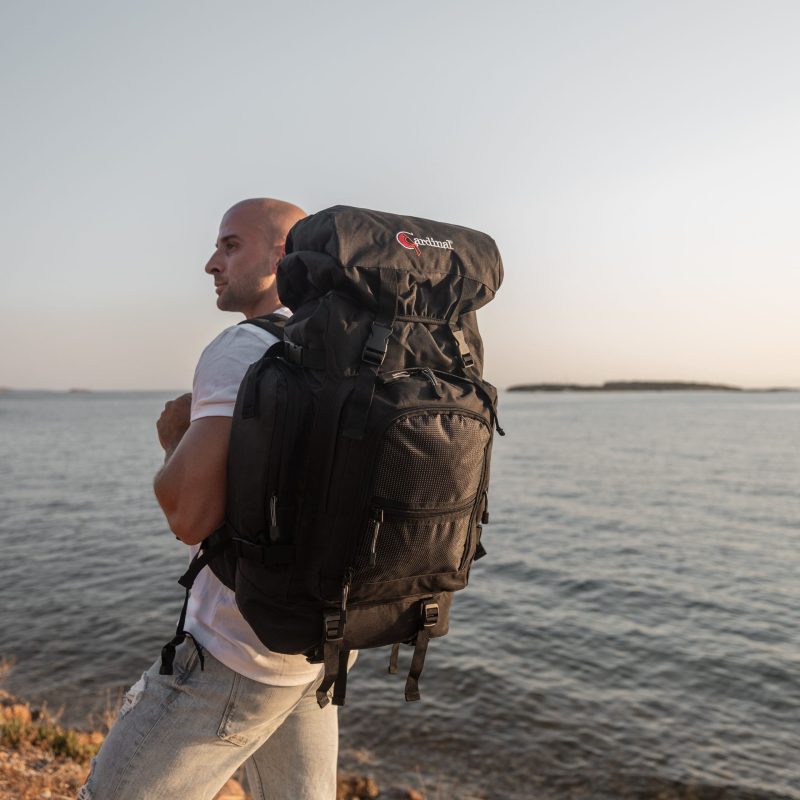 Σακίδιο πεζοπορίας Cardinal αδιάβροχο Daypack 60L 521 μαύρο - Image 2