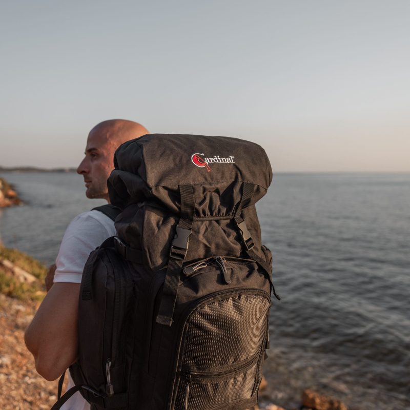 Σακίδιο πεζοπορίας Cardinal αδιάβροχο Daypack 60L 521 μαύρο - Image 3
