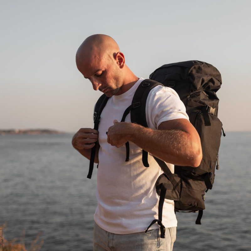 Σακίδιο πεζοπορίας Cardinal αδιάβροχο Daypack 60L 521 μαύρο - Image 4