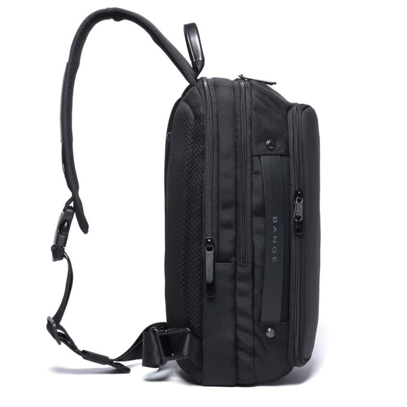 Τσαντάκι ώμου χιαστί crossbody Bange 7079 μαύρο - Image 5