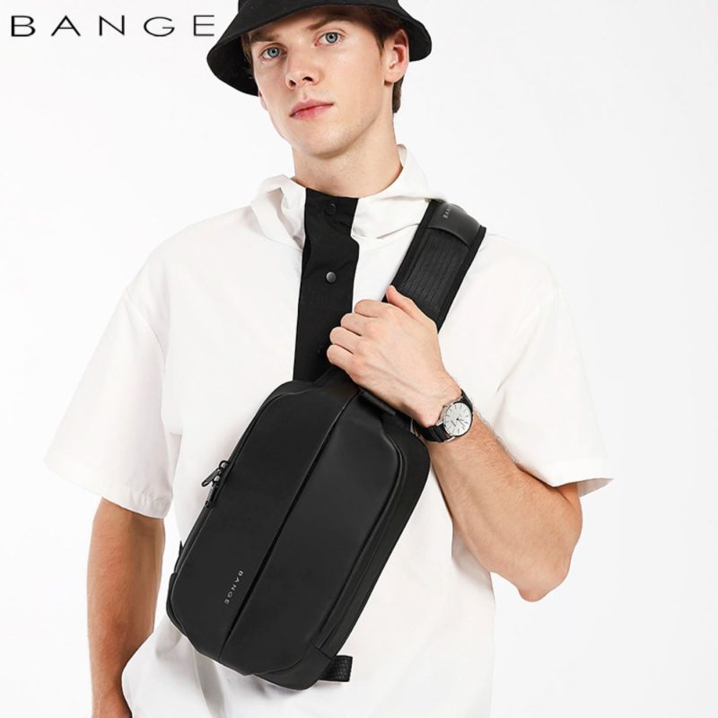 Τσαντάκι ώμου χιαστί crossbody Bange 7210 μαύρο - Image 2