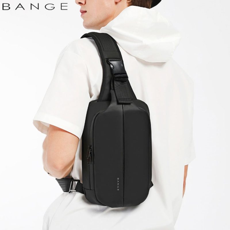 Τσαντάκι ώμου χιαστί crossbody Bange 7210 μαύρο - Image 3