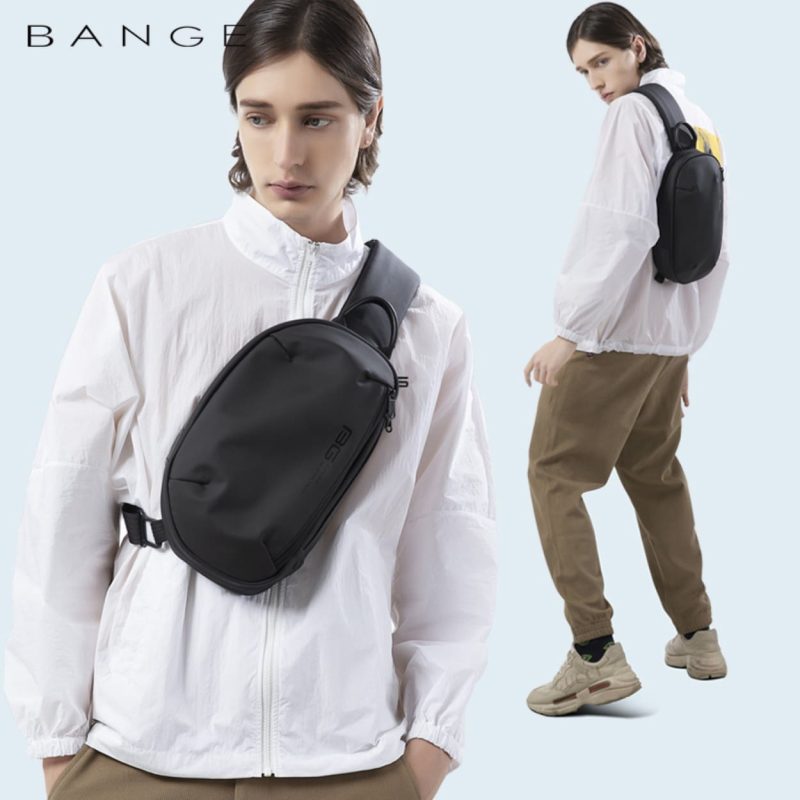 Τσαντάκι ώμου χιαστί crossbody Bange 7306 μαύρο - Image 2