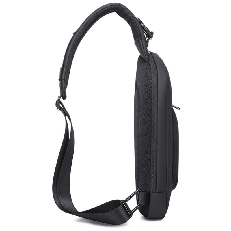 Τσαντάκι ώμου χιαστί crossbody Bange 7312 μαύρο - Image 6