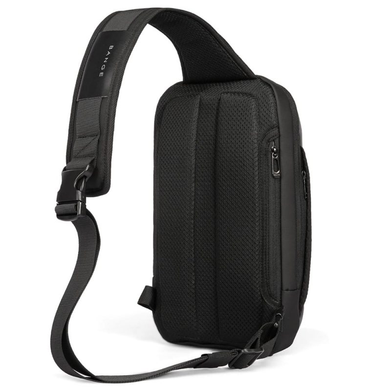 Τσαντάκι ώμου χιαστί crossbody Bange 7721 γκρί - Image 5