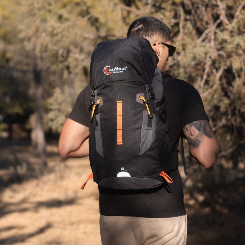 Σακίδιο πεζοπορίας, αδιάβροχο Daypack Cardinal 50L 790 μαύρο - Image 3