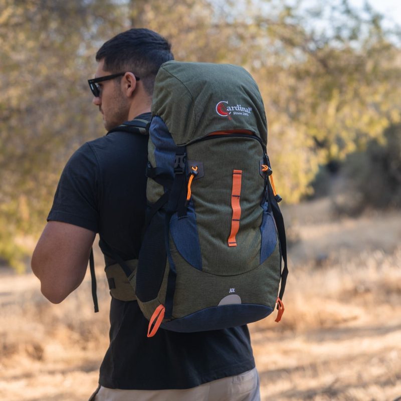 Σακίδιο πεζοπορίας, αδιάβροχο Daypack Cardinal 50L 790 χακί - Image 3