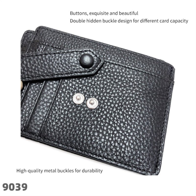 Δερμάτινη πορτοφόλι  Cardinal 9039 black - Image 6