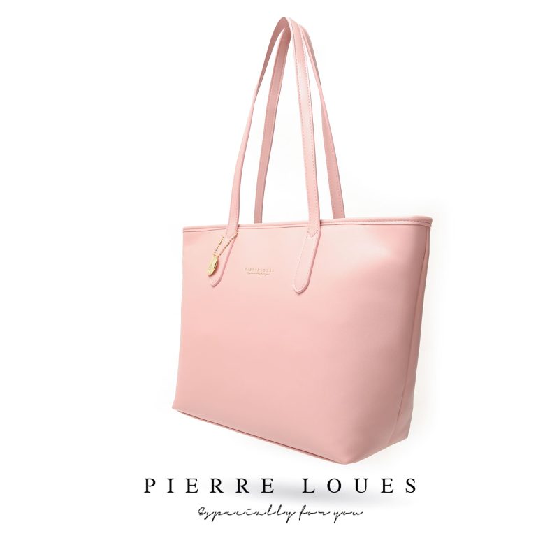 Γυναικεία Τσάντα Ώμου Shopper Pierre Loues 914-62 ροζ - Image 5