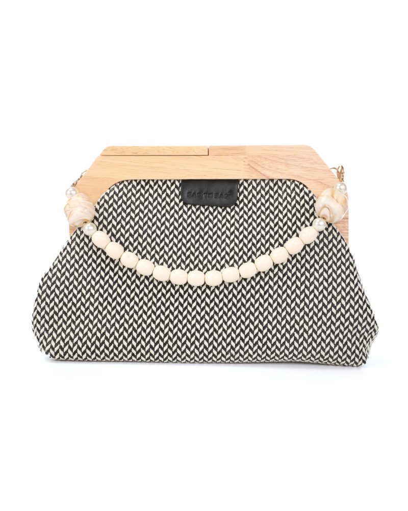 Τσάντα φάκελος clutch JH-2216 - Μαύρο