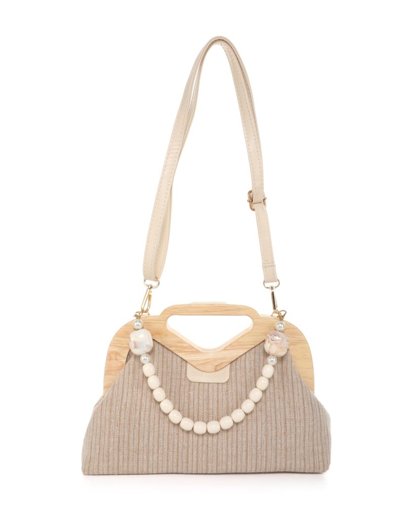 Τσάντα φάκελος clutch JH-22008 - Apricot