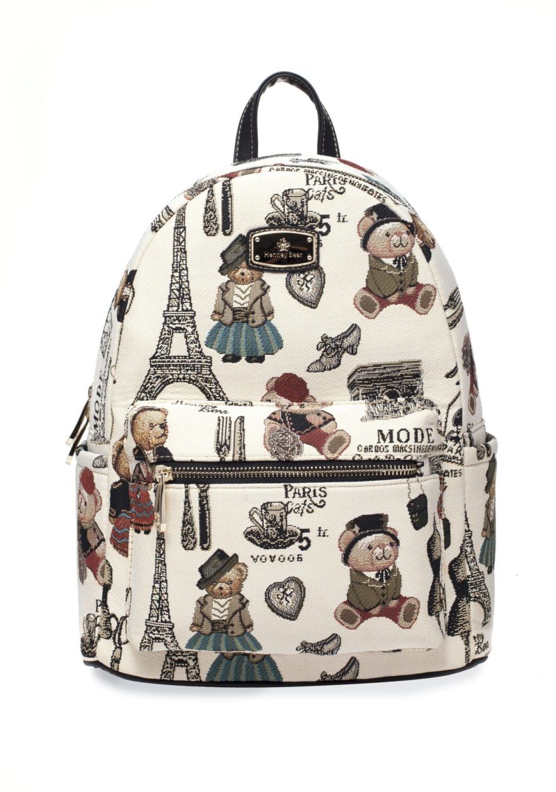 Τσάντα Πλάτης Paris Bear Henney Bear