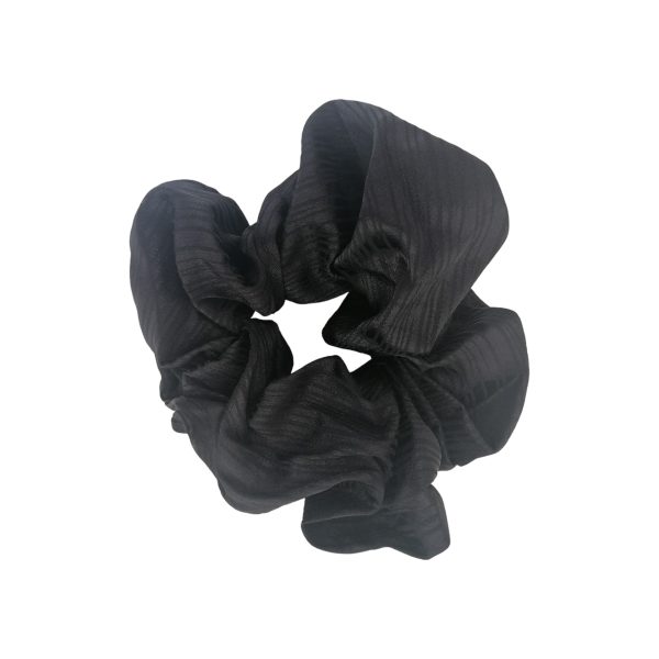 Σούρα μαλλιών σατεν ONLY BLACK 5.5 cm