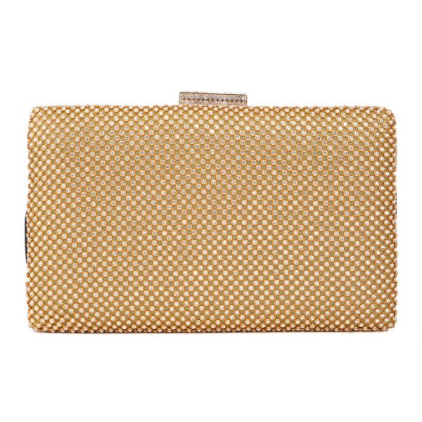 Τσάντα φάκελος clutch JH2230 - Χρυσό