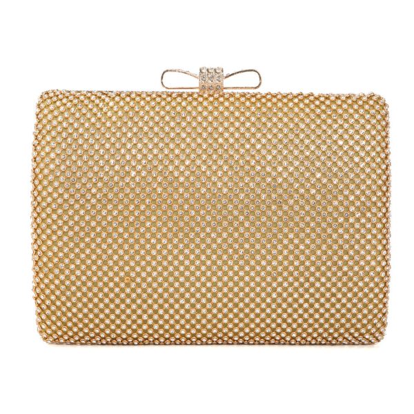 Τσάντα φάκελος clutch JH2228 - Χρυσό