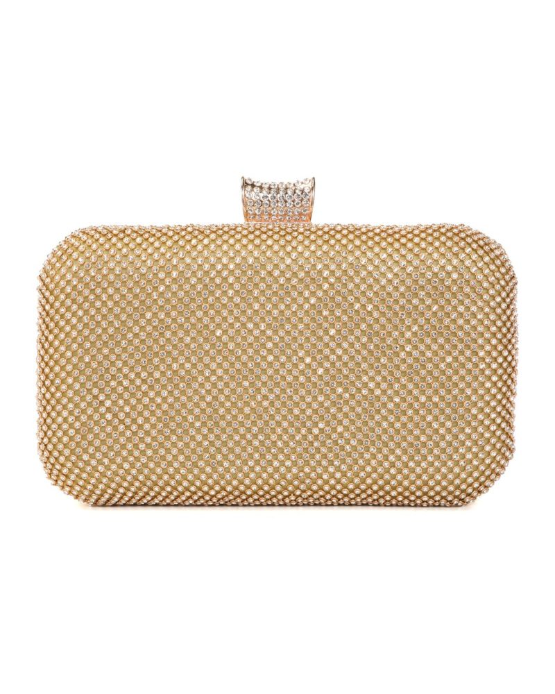 Τσάντα φάκελος clutch JH2229 - Χρυσό