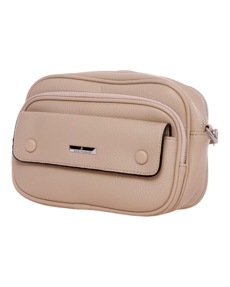 Τσάντα χιαστί ZL-2910 - Apricot - Image 2