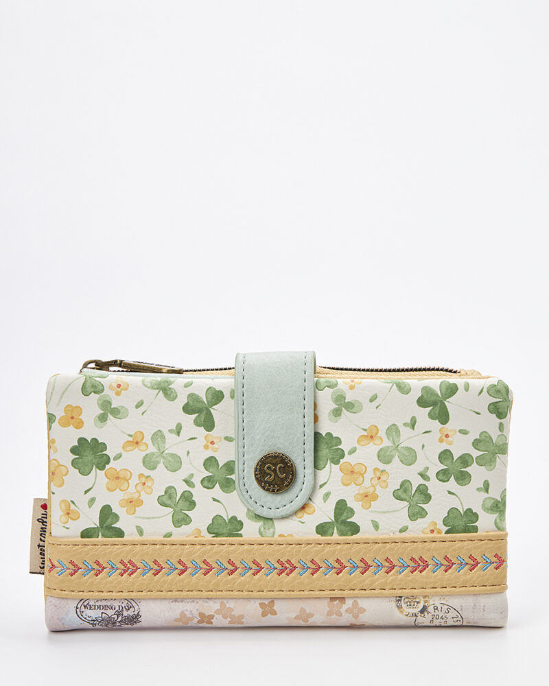 Sweet Candy Floral Whisper Γυναικείο Πορτοφόλι– Ρομαντικό & Vintage στυλ - Image 3