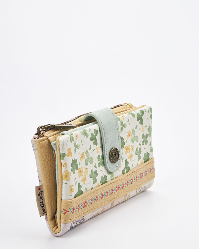 Sweet Candy Floral Whisper Γυναικείο Πορτοφόλι– Ρομαντικό & Vintage στυλ - Image 4