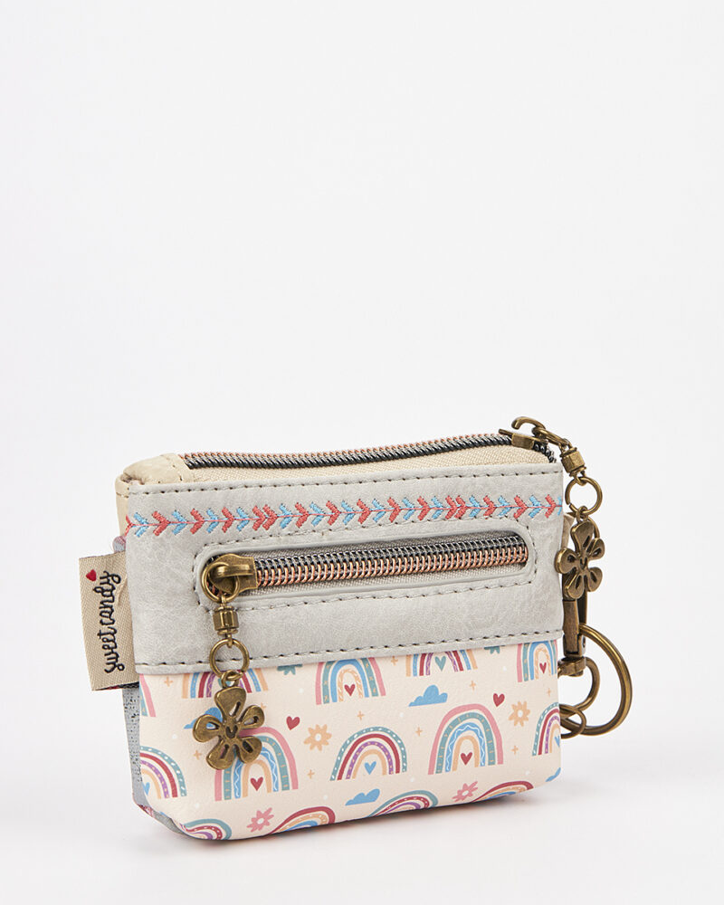 Sweet Candy Γυναικείο Mini Πορτοφόλι με Shabby Chic Σχέδιο & Νοσταλγική Ατμόσφαιρα – Vintage Story