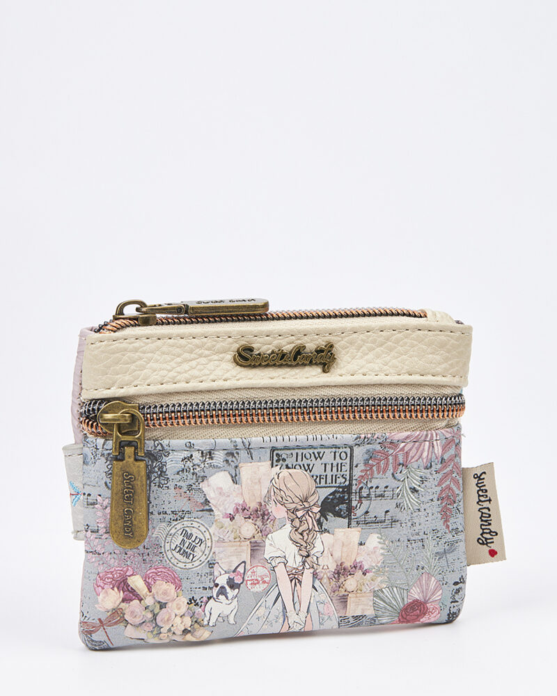 Sweet Candy Γυναικείο Mini Πορτοφόλι με Shabby Chic Ατμόσφαιρα – Vintage Story - Image 2
