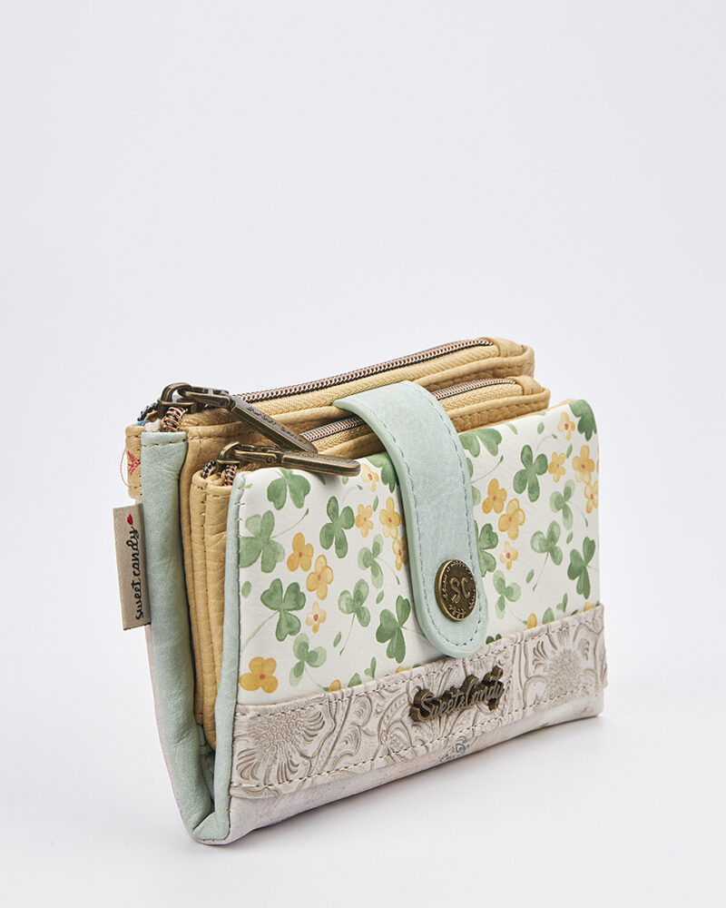 Sweet Candy Γυναικείο Πορτοφόλι με Vintage Floral Σχέδιο – Floral Whisper