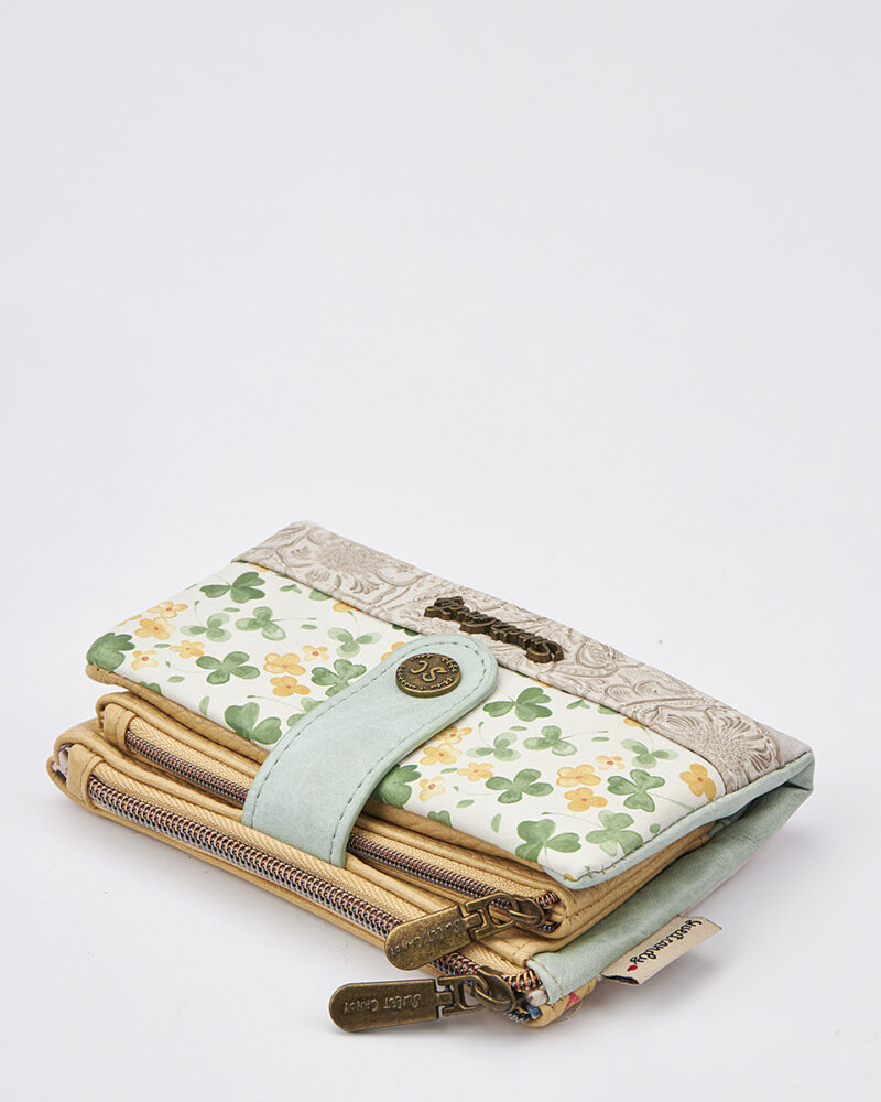 Sweet Candy Γυναικείο Πορτοφόλι με Vintage Floral Σχέδιο – Floral Whisper - Image 3