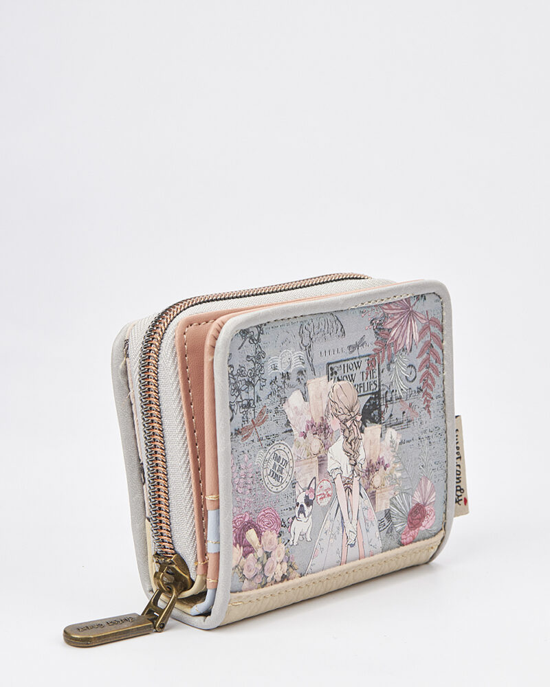 Sweet Candy Γυναικείο Mini Πορτοφόλι με Shabby Chic Λεπτομέρειες – Vintage Story - Image 3