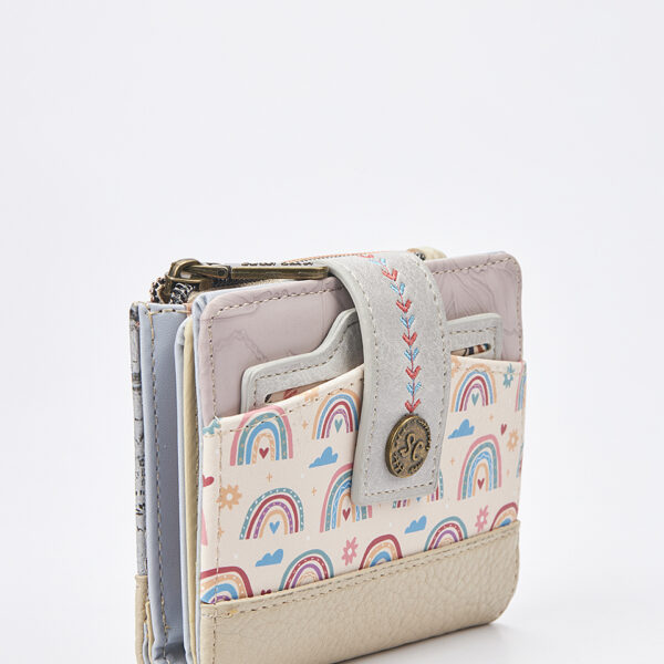 Sweet Candy Γυναικείο Πορτοφόλι με Shabby Chic Στυλ & Πρακτική Διάταξη – Vintage Story