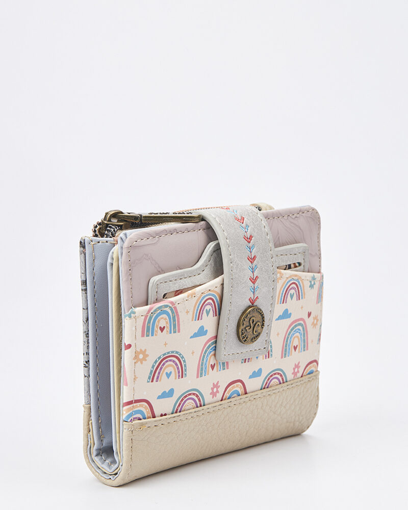 Sweet Candy Γυναικείο Πορτοφόλι με Shabby Chic Στυλ & Πρακτική Διάταξη – Vintage Story