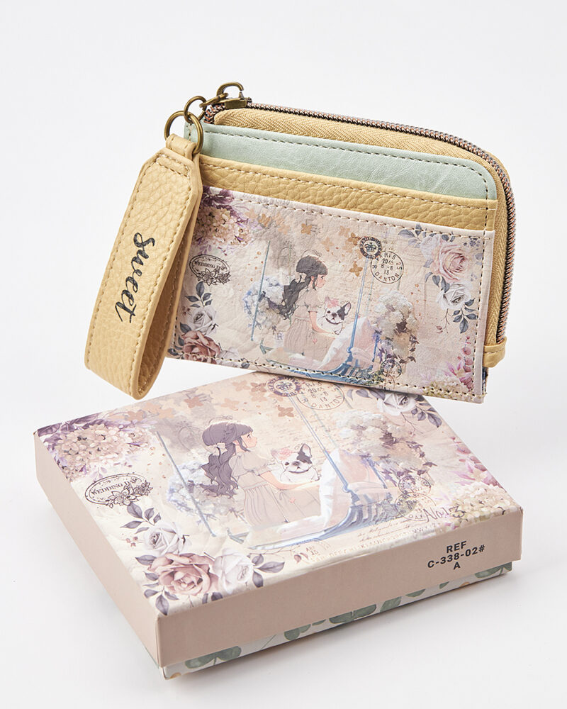 Sweet Candy Γυναικείο Πορτοφόλι με Vintage Floral Σχέδιο – Floral Whisper - Image 2
