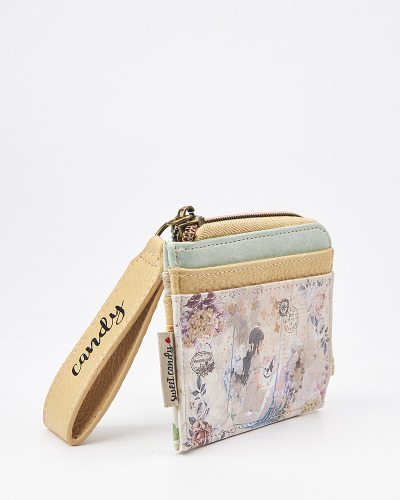 Sweet Candy Γυναικείο Πορτοφόλι με Vintage Floral Σχέδιο – Floral Whisper - Image 3