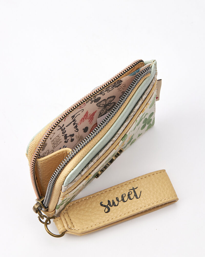 Sweet Candy Γυναικείο Πορτοφόλι με Vintage Floral Σχέδιο – Floral Whisper - Image 4