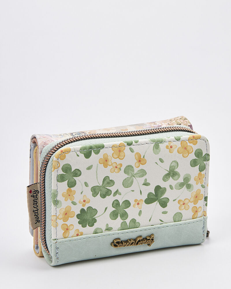 Sweet Candy Γυναικείο Πορτοφόλι με Vintage Floral Σχέδιο – Floral Whisper