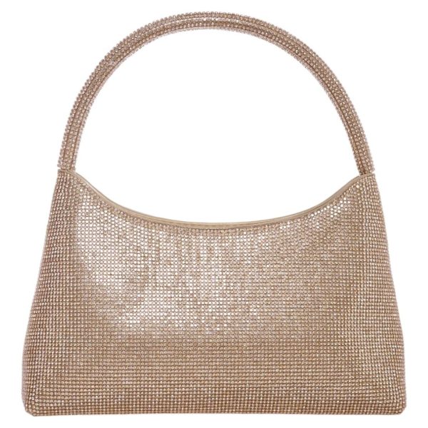 Τσάντα φάκελος clutch MD2407 - Χρυσό