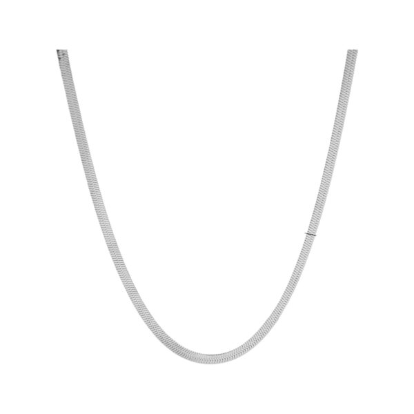 Γυναικείο κολιέ ασημι αλυσίδα snake 3mm