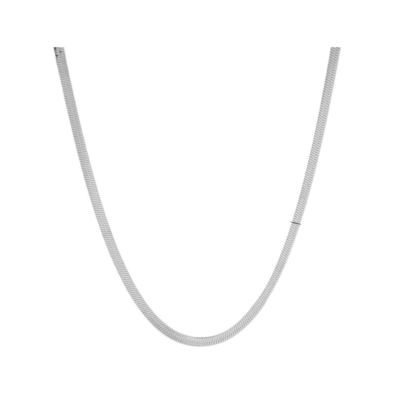 Γυναικείο κολιέ ασημι αλυσίδα snake 3mm