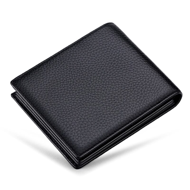 Δερμάτινο Ανδρικό πορτοφόλι William Polo 213  black - Image 5