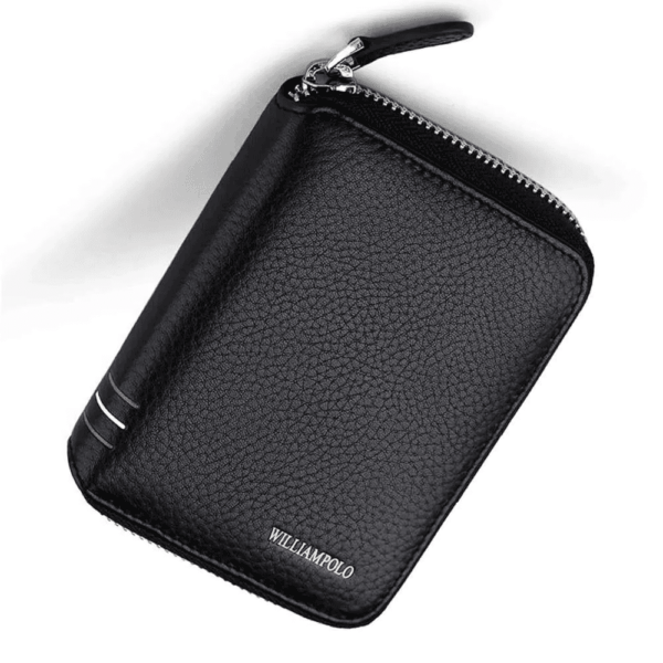 Δερμάτινο Ανδρικό πορτοφόλι William Polo 236 black