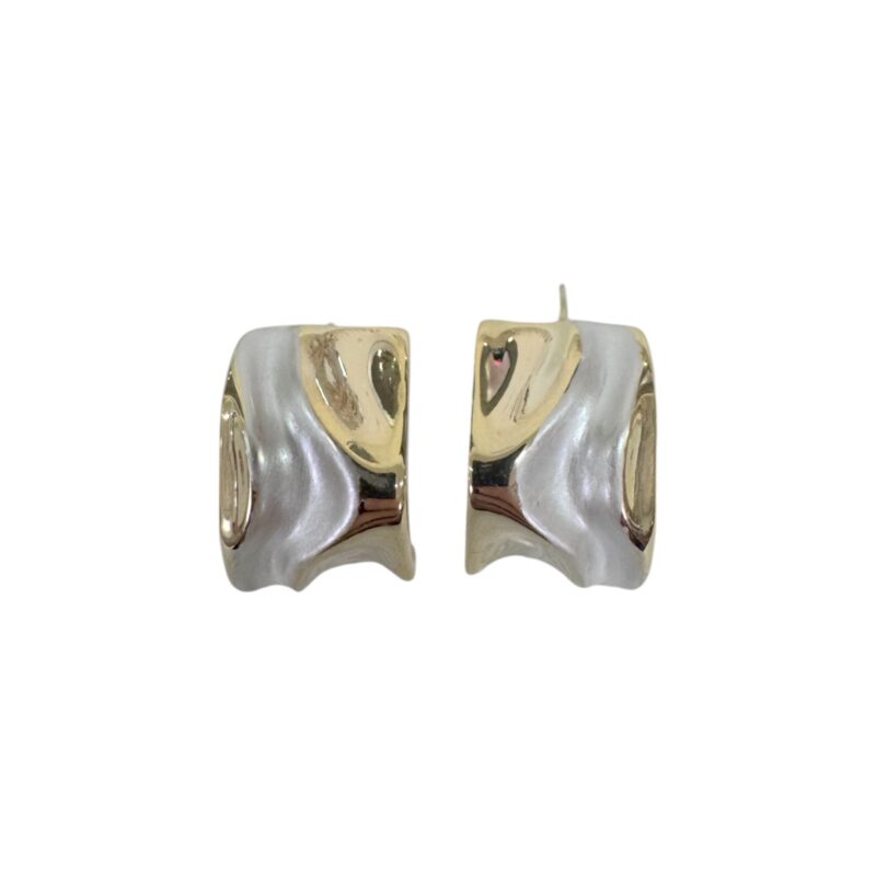 Σκουλαρίκια αυτιών χρώμα 12*18mm