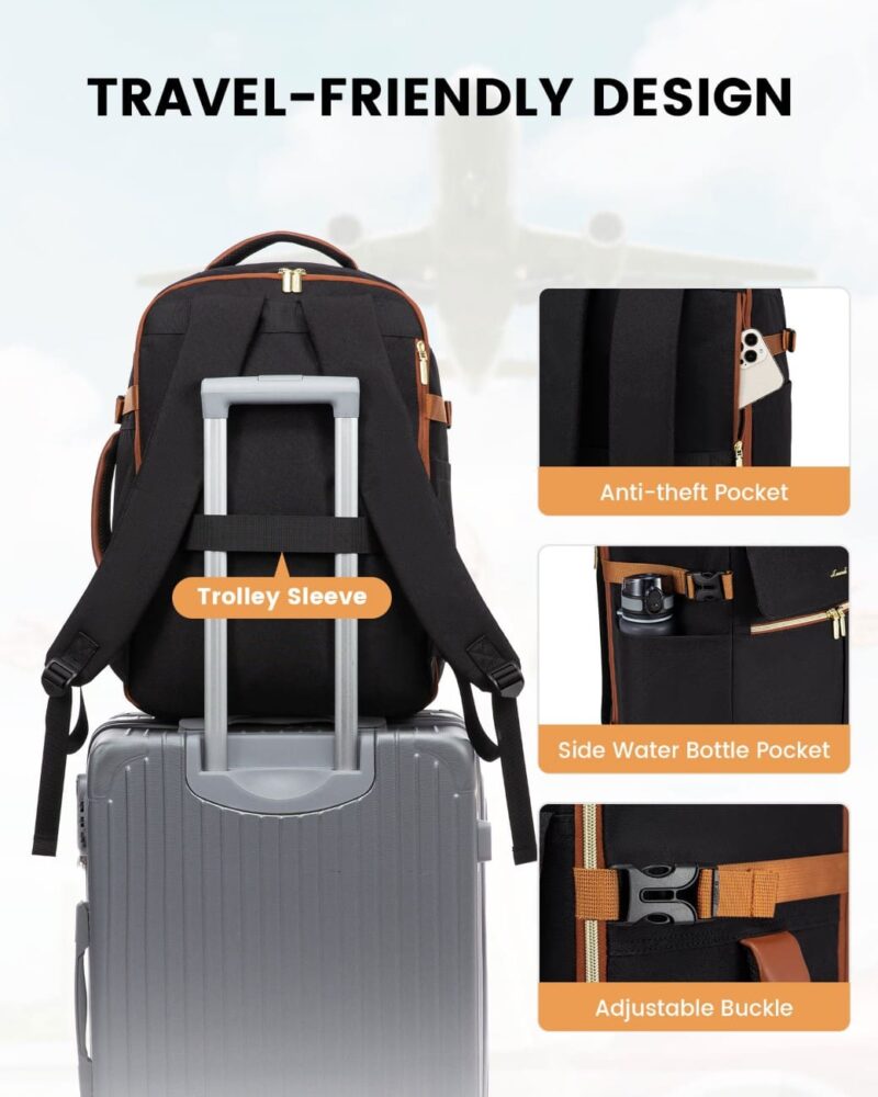 Σακίδιο Ταξιδίου Καμπίνας 40L 17,3" MB2112 black - Image 3