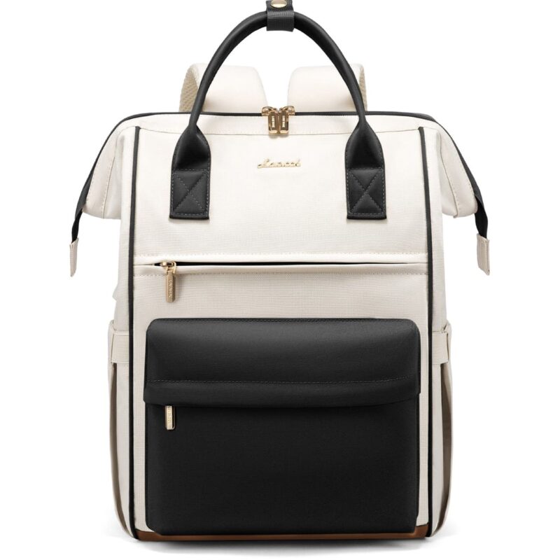 Γυναικείο Σακίδιο με USB Lovevook 15,6'' MB2146 beige/black