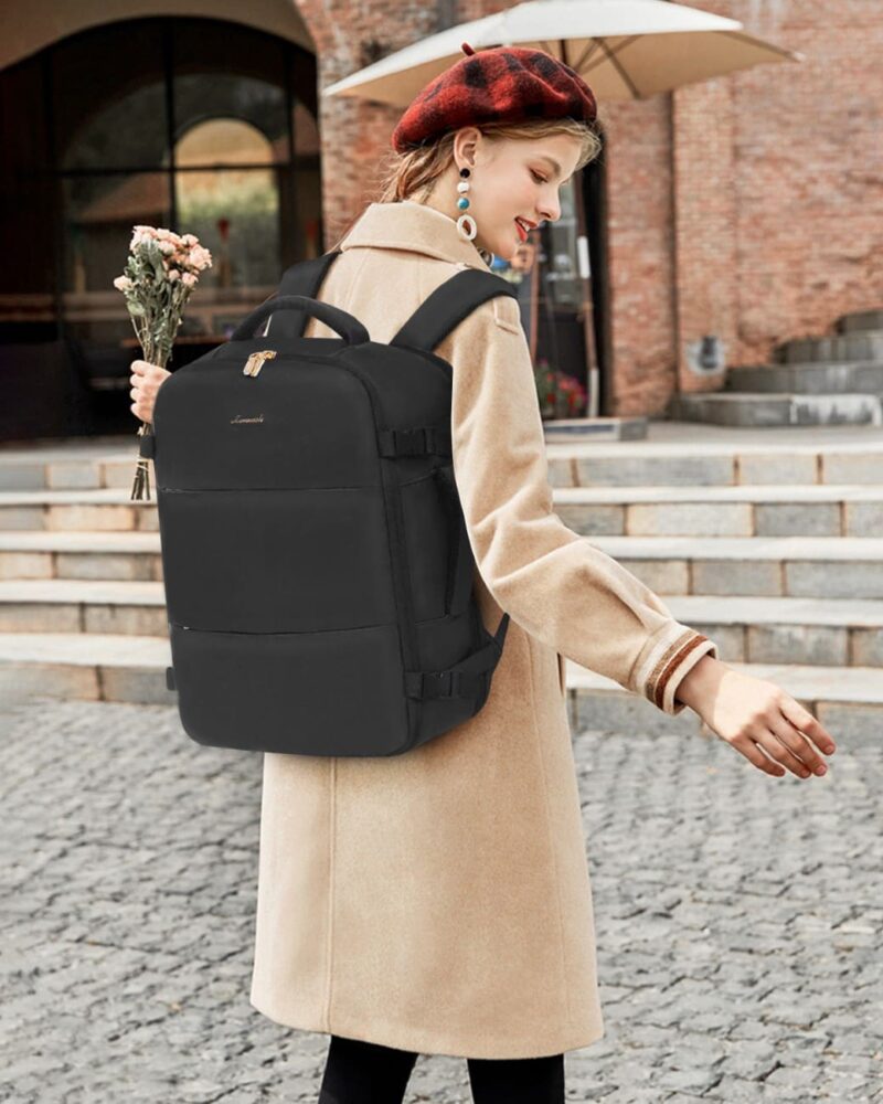 Σακίδιο Χειραποσκευής αεροπλάνου 40L 17,3" MB2205 black - Image 6