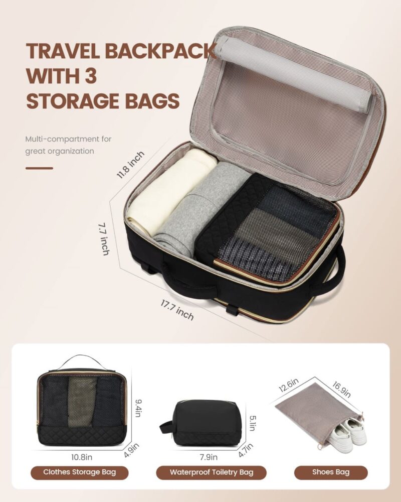 Σακίδιο Πλάτης Καμπίνας 26L 17,3" MB2210 black/brown - Image 4