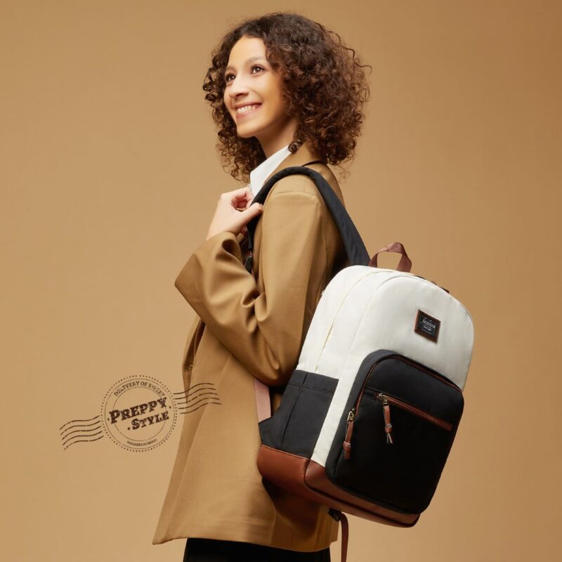 Γυναικείο Σακίδιο Για Laptop Lovevook 15,6'' MB3222 beige/black - Image 2