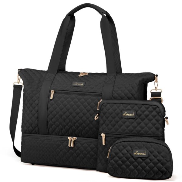 Σετ Σάκος ταξιδιού νεσεσέρ τσάντα 40 L Lovevook UB3012 black