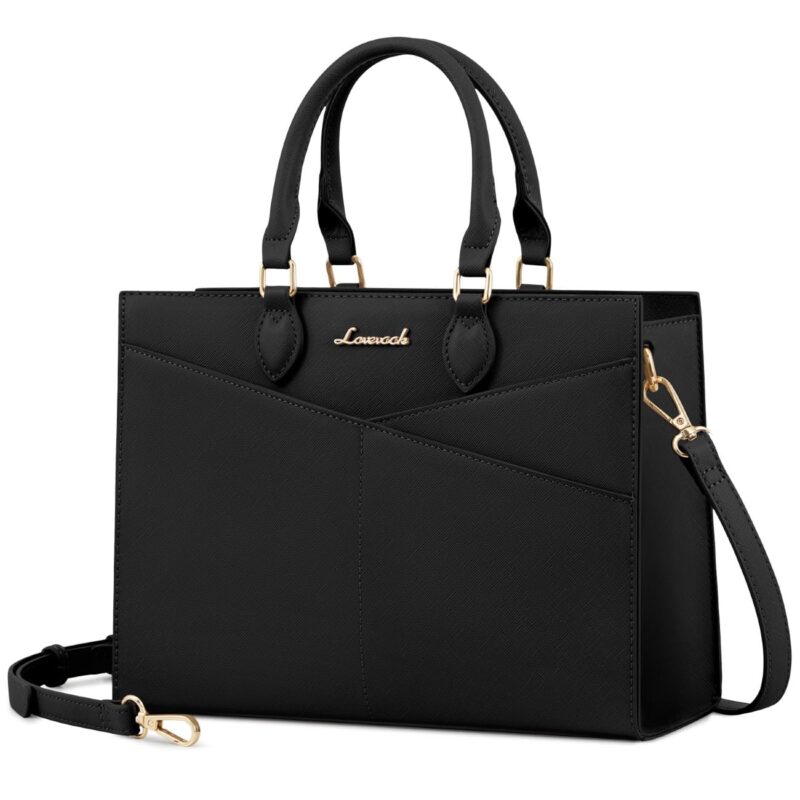 Γυναικεία τσάντα χειρός Lovevook 16'' WB3166 black - Image 5