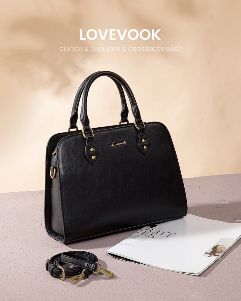 Γυναικεία τσάντα χειρός Lovevook 16'' WB3194 black - Image 5