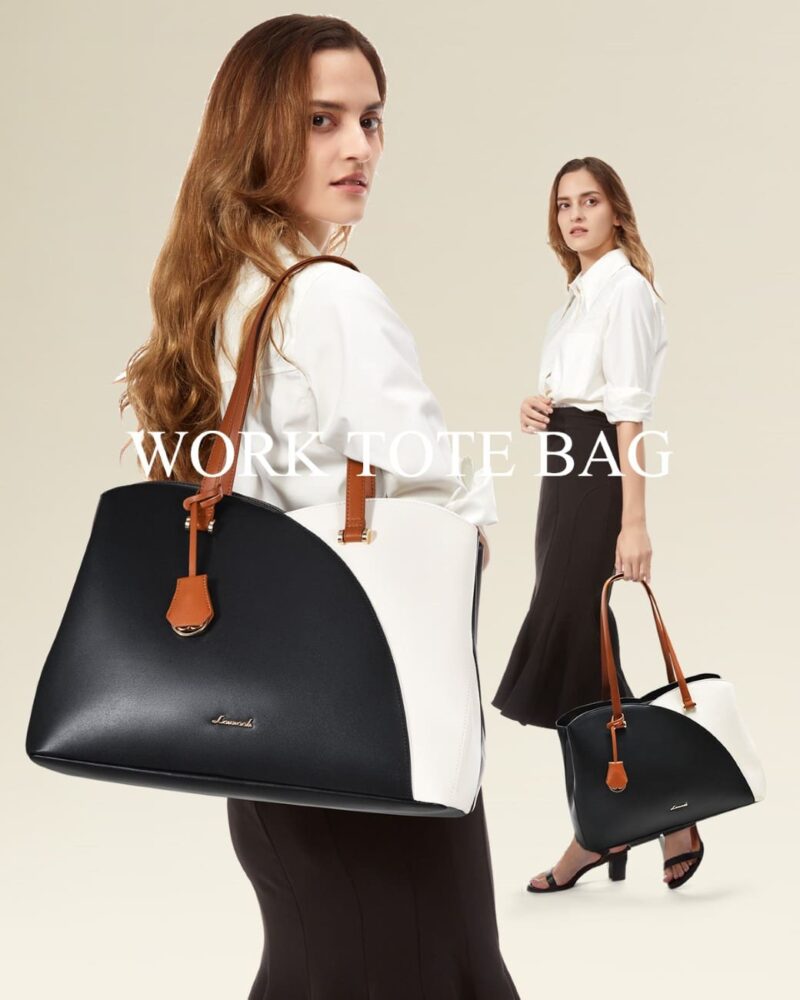 Γυναικεία Τσάντα ώμου Lovevook 15,6'' WB3290 beige/black - Image 2